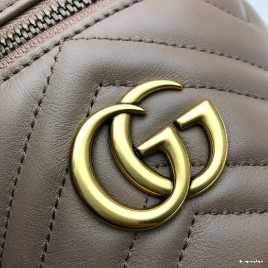 Hyper Peter GUCCI Marmont GG mini backpack 0713